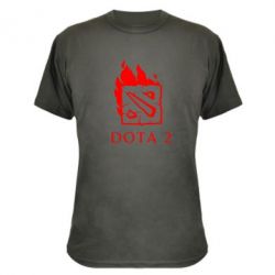Камуфляжная футболка Dota 2 Fire - PrintSalon
