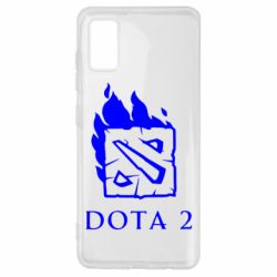 Чехол для Samsung A41 Dota 2 Fire - PrintSalon