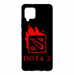 Чехол для Samsung A42 5G Dota 2 Fire - PrintSalon