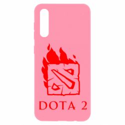 Чехол для Samsung A50 Dota 2 Fire - PrintSalon