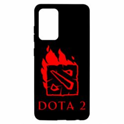 Чехол для Samsung A52 5G Dota 2 Fire - PrintSalon