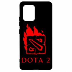 Чехол для Samsung S10 Lite Dota 2 Fire - PrintSalon