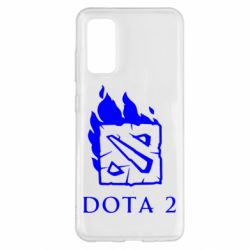 Чехол для Samsung S20 Dota 2 Fire - PrintSalon