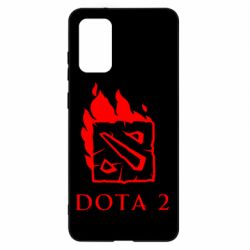 Чехол для Samsung S20+ Dota 2 Fire - PrintSalon
