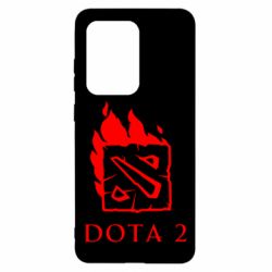 Чехол для Samsung S20 Ultra Dota 2 Fire - PrintSalon
