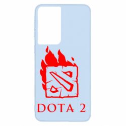 Чехол для Samsung S21 Dota 2 Fire - PrintSalon