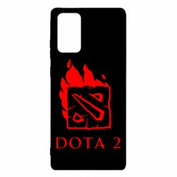 Чехол для Samsung Note 20 Dota 2 Fire - PrintSalon