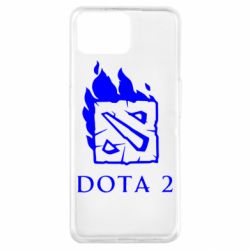 Чехол для Oppo A73 Dota 2 Fire - PrintSalon