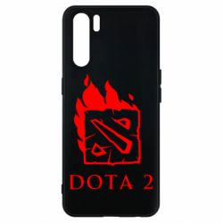 Чехол для Oppo A91/Reno3 Dota 2 Fire - PrintSalon