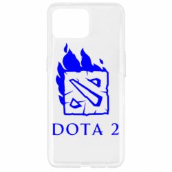 Чехол для Oppo Reno 4 Lite Dota 2 Fire - PrintSalon