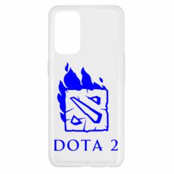 Чехол для Oppo Reno 5 4G Dota 2 Fire - PrintSalon