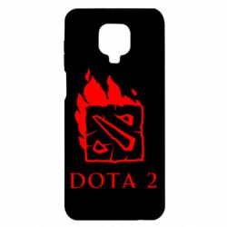 Чехол для Xiaomi Redmi Note 9S/9Pro/9Pro Max Dota 2 Fire - PrintSalon