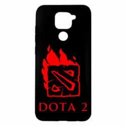 Чехол для Xiaomi Redmi Note 9/Redmi 10X Dota 2 Fire - PrintSalon