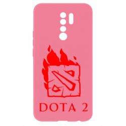 Чехол для Xiaomi Redmi 9 Dota 2 Fire - PrintSalon