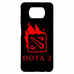 Чехол для Xiaomi Poco X3 Dota 2 Fire - PrintSalon