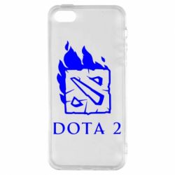 Чехол для iPhone5/5S/SE Dota 2 Fire - PrintSalon