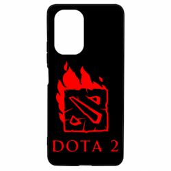 Чехол для Xiaomi Poco F3/K40 Dota 2 Fire - PrintSalon