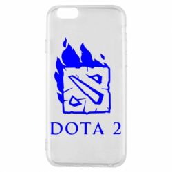 Чехол для iPhone 6/6S Dota 2 Fire - PrintSalon