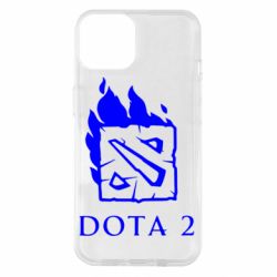 Чехол для iPhone 14 Dota 2 Fire - PrintSalon