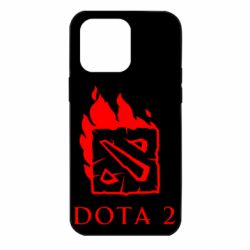 Чехол для iPhone 14 Pro Max Dota 2 Fire - PrintSalon
