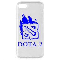 Чехол для iPhone 8 Dota 2 Fire