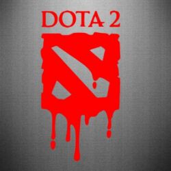 Наклейка Dota 2 Logo - PrintSalon