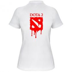Женское поло Dota 2 Logo - PrintSalon