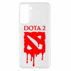 Чехол для Samsung S21 Dota 2 Logo - PrintSalon