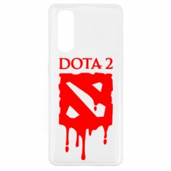 Чехол для Oppo Find X2 Dota 2 Logo - PrintSalon