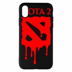 Чехол для iPhone X/Xs Dota 2 Logo - PrintSalon