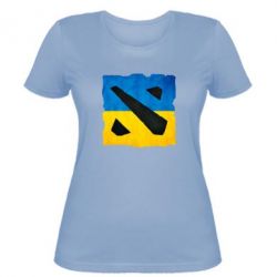 Женская футболка Dota 2 Ukraine Team