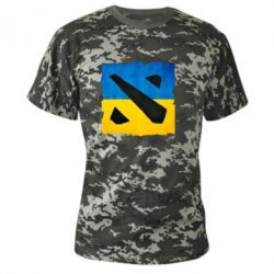 Камуфляжна футболка Dota 2 Ukraine Team - PrintSalon