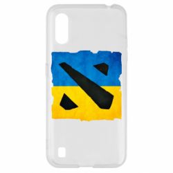 Чехол для Samsung A01/M01 Dota 2 Ukraine Team-PrintSalon Чехол для Samsung A01/M01 Dota 2 Ukraine Team