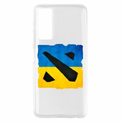 Чехол для Huawei P Smart 2021 Dota 2 Ukraine Team-PrintSalon Чехол для Huawei P Smart 2021 Dota 2 Ukraine Team