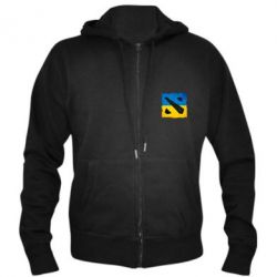 Чоловіче худі на блискавці Dota 2 Ukraine Team