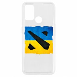 Чехол для Oppo A53/A32/A33 Dota 2 Ukraine Team-PrintSalon Чехол для Oppo A53/A32/A33 Dota 2 Ukraine Team