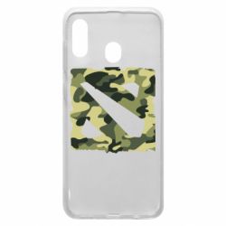 Чехол для Samsung A20 Dota камуфляж