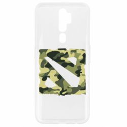 Чехол для Oppo A5/A9 2020 Dota камуфляж-PrintSalon Чехол для Oppo A5/A9 2020 Dota камуфляж