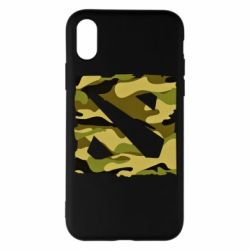 Чехол для iPhone X/Xs Dota камуфляж