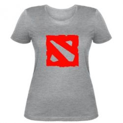 Женская футболка Dota Logo Дота