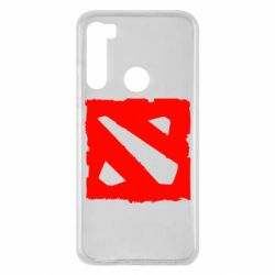 Чехол для Xiaomi Redmi Note 8 Dota Logo Дота - PrintSalon