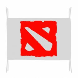 Флаг Dota Logo Дота