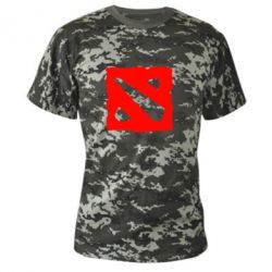 Камуфляжная футболка Dota Logo Дота - PrintSalon