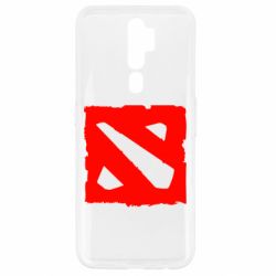 Чехол для Oppo A5/A9 2020 Dota Logo Дота-PrintSalon Чехол для Oppo A5/A9 2020 Dota Logo Дота