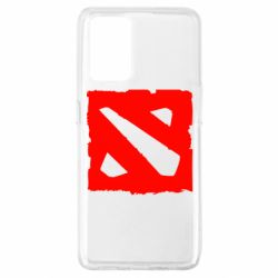 Чехол для Oppo A74 4G Dota Logo Дота - PrintSalon