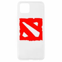 Чехол для Oppo A92s Dota Logo Дота-PrintSalon Чехол для Oppo A92s Dota Logo Дота