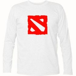 Футболка с длинным рукавом Dota Logo Дота - PrintSalon
