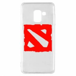 Чехол для Samsung A8 2018 Dota Logo Дота - PrintSalon