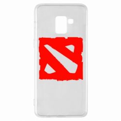 Чехол для Samsung A8+ 2018 Dota Logo Дота - PrintSalon