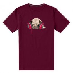 Мужская футболка премиум Doug the pug - PrintSalon